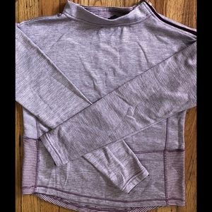 Champion pink and gray athletic sweater